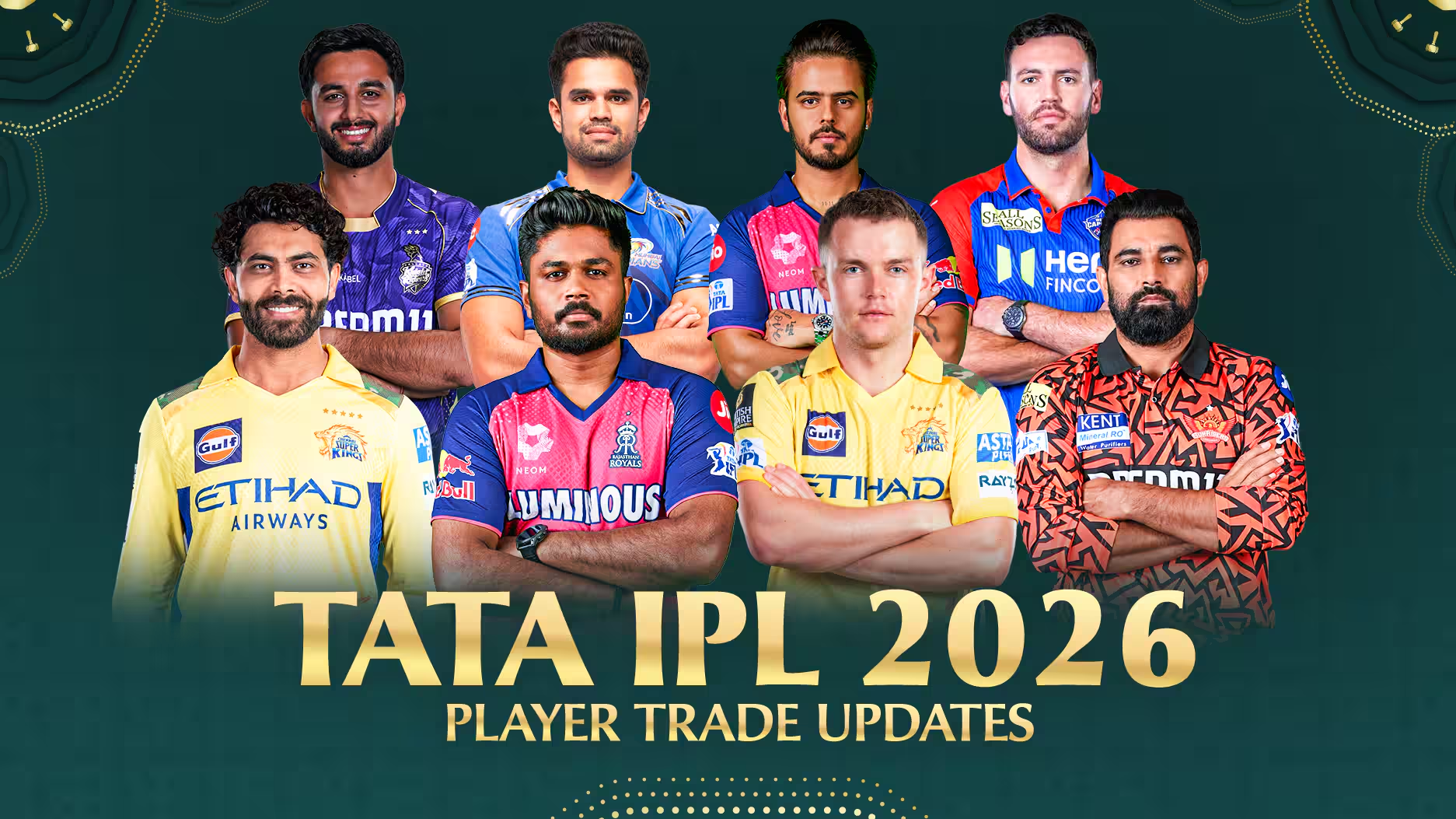 IPL 2026 all teams and captains - Silverbhai